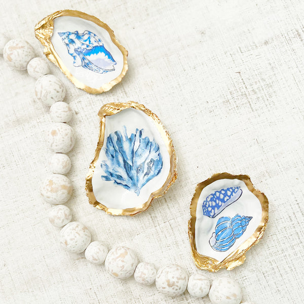 Beach Please Oyster Ring Dish