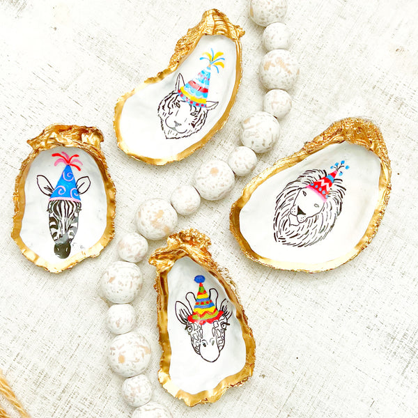 Party Animals Oyster Ring Dish