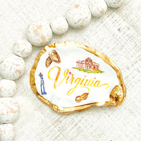All Things Virginia Oyster Ring Dish