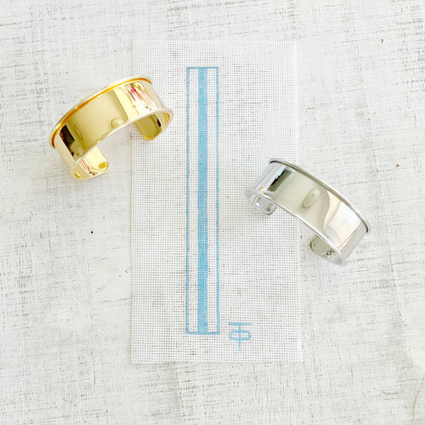 Blue Stripe Cuff - Self-Finishing Kit