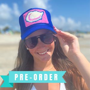 PRE-ORDER Oyster Needlepoint Trucker Hat