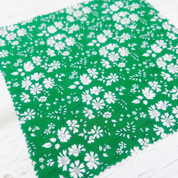 Liberty Capel (Q) Green 8x8 Swatch