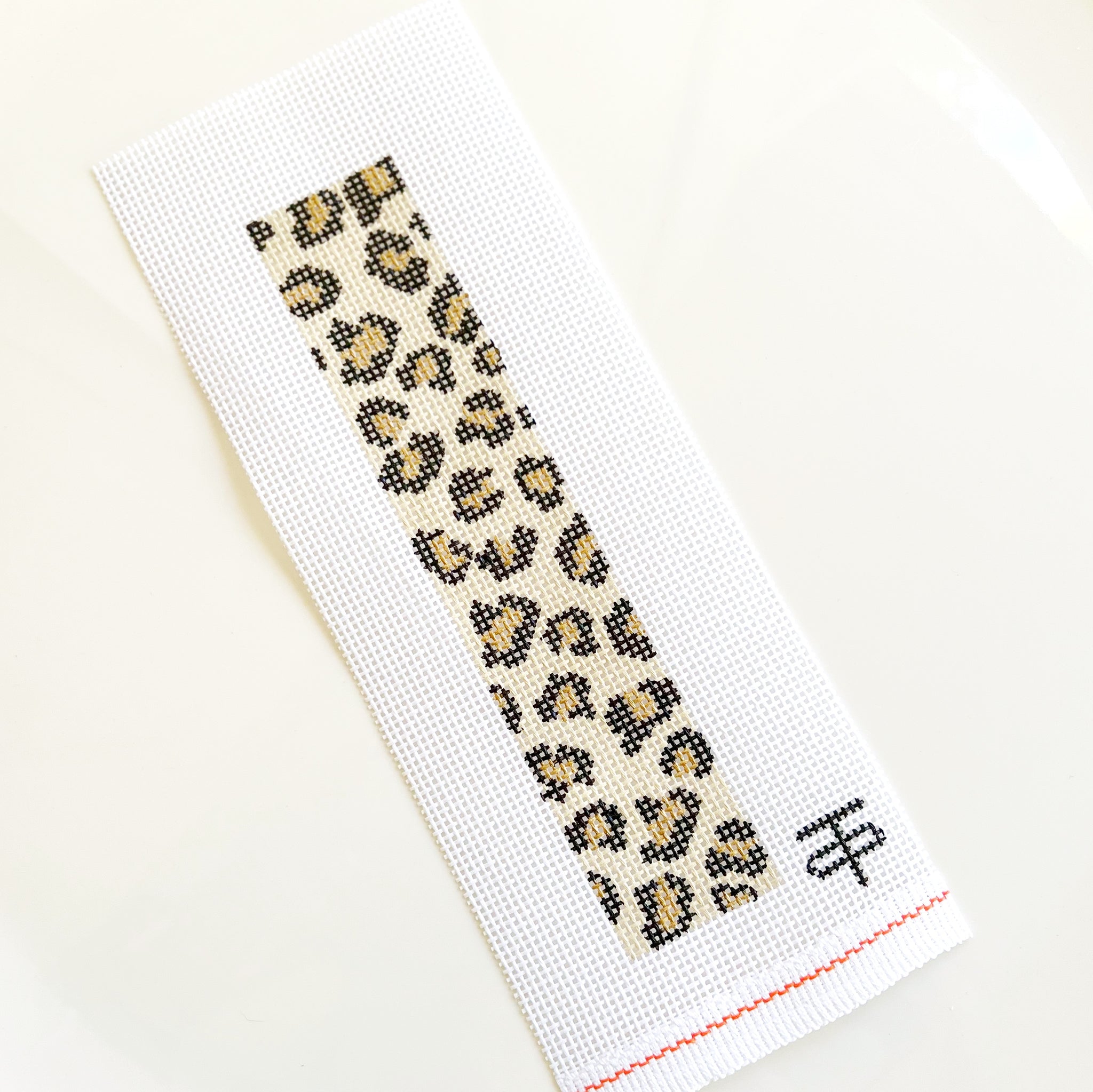 Leopard Print Key Fob