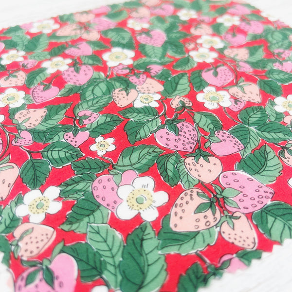 Liberty Strawberry Dream (A) 8x8 Swatch